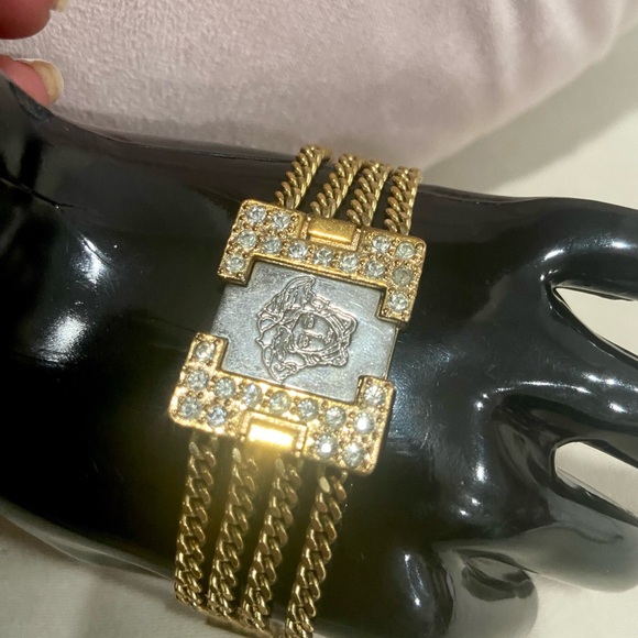 Versace Jewelry - Versace Vintage Medusa two tones bracelet